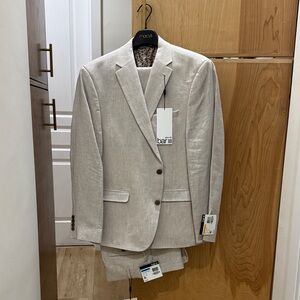 Bar III Men's Light Tan Suit